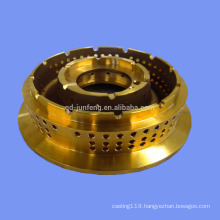 custom precision casting brass burner